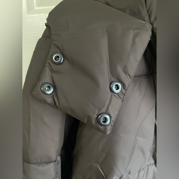 New Alo Yoga Foxy Puffer Jacket Espresso - Picture 10 of 12